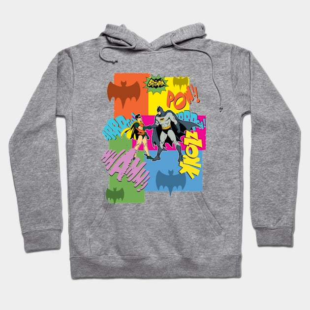 Comic hero Hoodie by Roro's Water Heaters